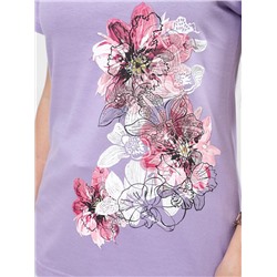 Футболка Вейгела сиреневый ИвК