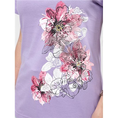 Футболка Вейгела сиреневый ИвК