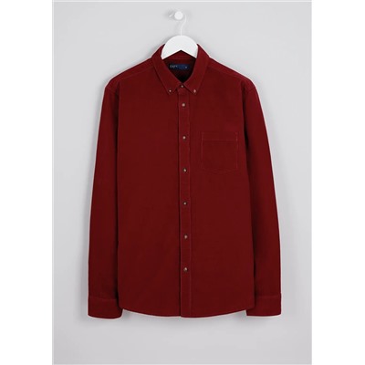 Big & Tall Long Sleeve Cord Shirt