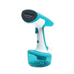 Отпариватель Kelli KL-308 2400Вт 350мл Бирюзовый Цифровой дисплей 2 режима пара 2 насадки (10) оптом