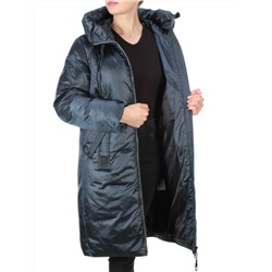 8056 DARK BLUE Пальто зимнее женское SIYAXINGE (200 гр. холлофайбера)