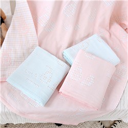 Summer gauze children's light and thin cotton bath towel