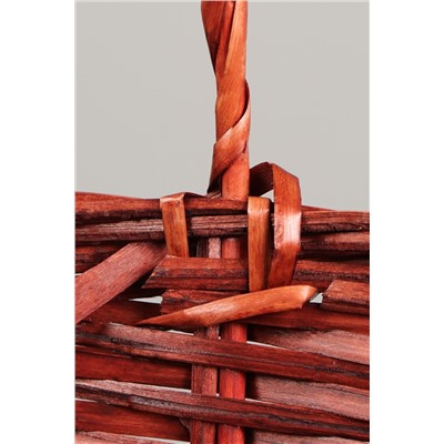 Корзина плетёная для хранения, ива, коричневая, набор 3 шт.