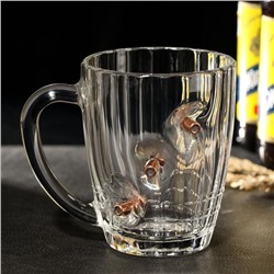 Кружка пивная «Непробиваемая», 500 мл