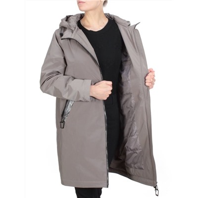 M-5199 GRAY Куртка демисезонная женская CORUSKY (100 гр. синтепон)