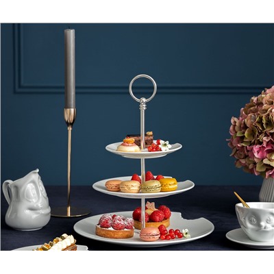 Этажерка Food-Tempel, 3 яруса, Ø15/20/28 см