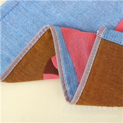 Zhiyang towel, four-layer cotton jacquard gauze, stretch cat square towel, soft absorbent kitchen towel factory price wholesale