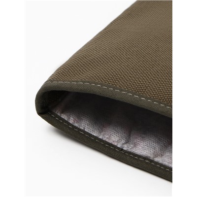 Грелка на чайник Этель Home collection green 28×28 см, 45%лён, 55% хлопок, МИКС