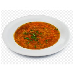 Суп чечевичный с томатами 150 гр.