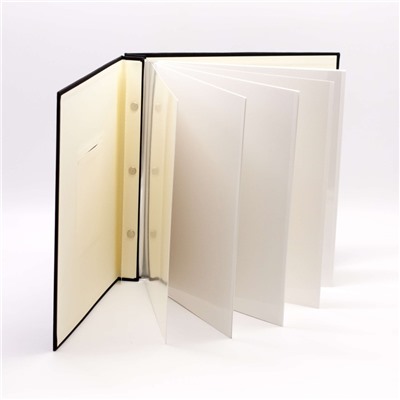 Фотоальбом с магнитными листами "Textile", black