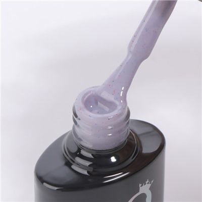 Гель лак для ногтей, с вкраплениями, трехфазный, 8 мл, LED/UV, фиолетовый (27)