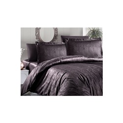 Сатиновое Постельное Белье Евро 2 сп. JACQUARD SATEN First Choice