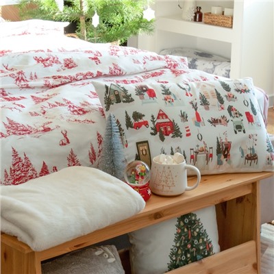 Подушка декоративная новогодняя Этель Christmas moments 60*40 см