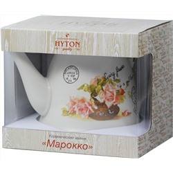 HYTON. 8 марта. Керамика. Чайник Марокко 80 гр. чайница керам.