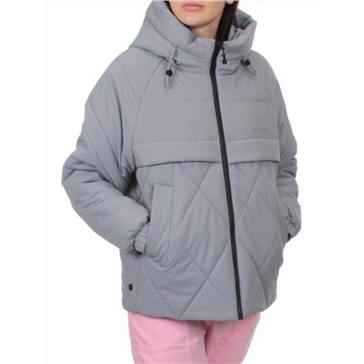 285 GRAY Куртка зимняя облегченная женская (верблюжья шерсть)