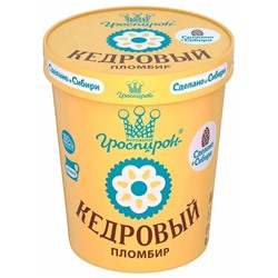 Стак. ваф. Кедровый пломбир мороженое пломбир ванил. с кедр. орех. 85г/21 (33/05)