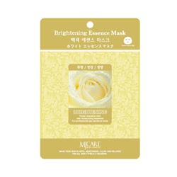 Маска для лица тканевая осветляющая Brightening Essence Mask, MIJIN COSMETICS   25 г