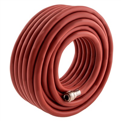 Шланг пневматический резиновый, 10 x 16 мм, 24 бар, армированный, быстросъемное соединение, 20 м Stels