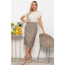 Платье Юстина (бежевое) П13663-16М