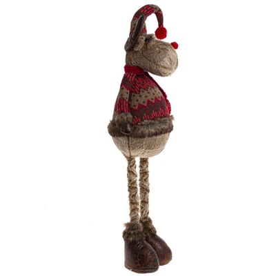 GAEM Игрушка набивная "Олень" (телескоп ноги), L26 W17 H97/45 см