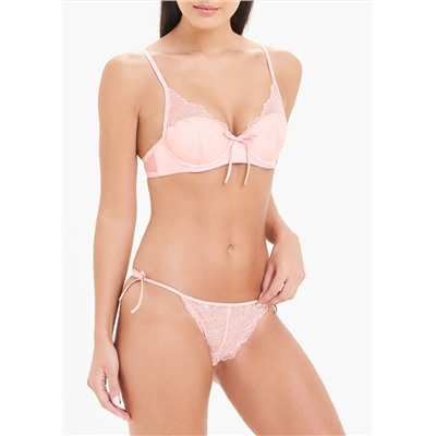 Dotted Lace Bra
