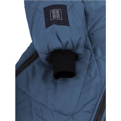 Куртка утепленная для мальчика NIKASTYLE 4м6324 джинс Nikastyle