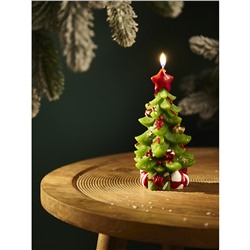 Свеча декоративная Green Miracle из коллекции New Year Essential, 18 см