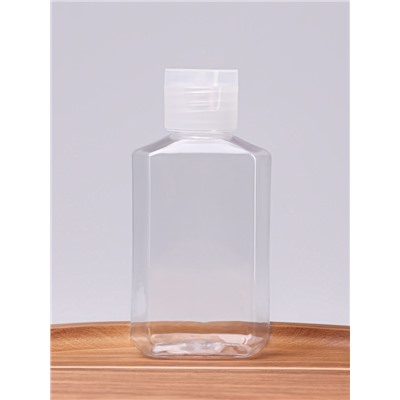 Бутылочка для хранения, 65 мл, фасовка 5 шт., прозрачная