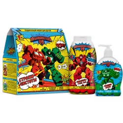 МЕГАМОНСТРЫ НАБОР СТРАЖИ ЧИСТОТЫ Шамп.-Гель250+Мыло жидкое300