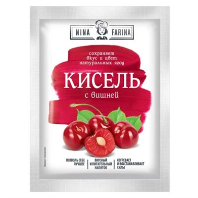 Кисель Nina Farina с вишней, 110 г