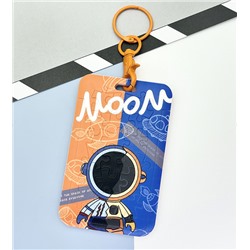 Футляр для карт "Space puzzles", orange-blue