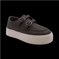 Полуботинки демисезонные 2519-5 темно коричневые