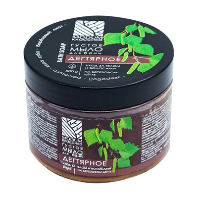 Густое мыло "Для бани. Дегтярное" (500 г) (10326638)