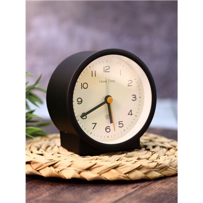 Часы-будильник «Rise and Shine», black (10,5х10 см)