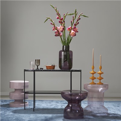 Столик приставной Ingvild, Ø36 см, сиреневый