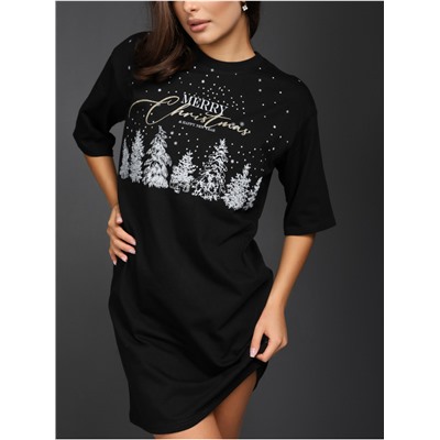 Туника "Зима" черный