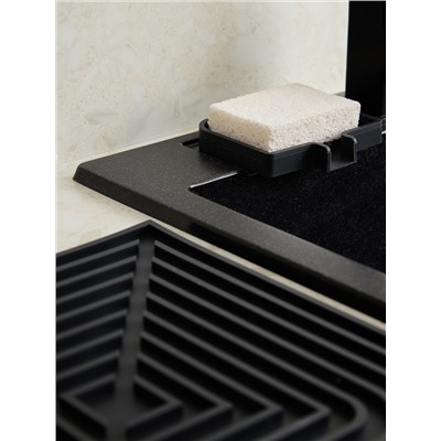 Мыльница Dry Flex, графит