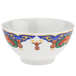 Пиала фарфоровая "Хлопок" 370мл, д12,5см, h6,6см (Россия)