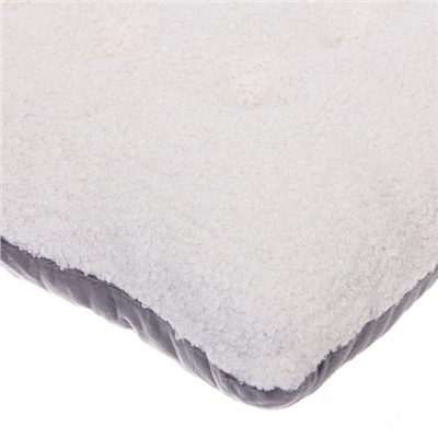 Сидушка на стул "SOFT" 40*40 см, цвет белый