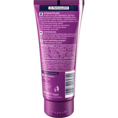 Balea Intensiv Fusscreme, Балеа Крем для ног 100 ml