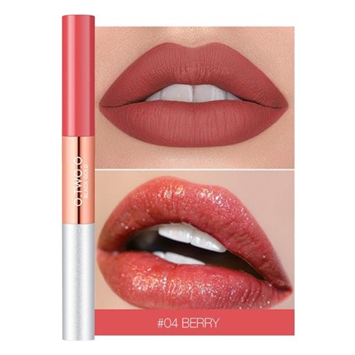Блеск для губ O.TWO.O Black Gold Lip Color 2 in 1 № 4 Berry 3.5 ml