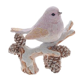 Фигурка декоративная "Птичка", L9 W5,5 H8,5 см, 3в.