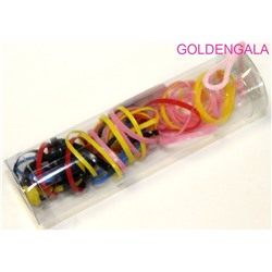 Набор резинок для афрокосичек силиконовых 100 шт