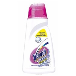 Жидкий пятновыводитель + отбеливатель, кристальная белизна OXI Action, Vanish 450 мл