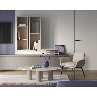 Столик кофейный Mojo, 120х65,5 см, бежевый