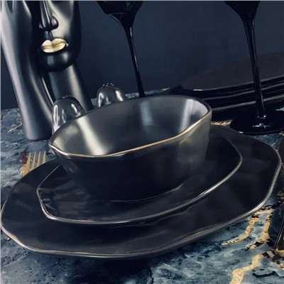 118-011 Набор из 2 салатников 21х13см МАРОККО в под.уп.(х12)Фарфор