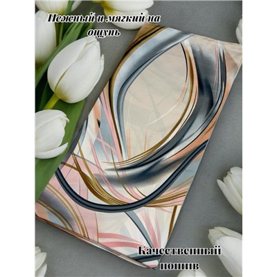 Платок шелковый "Абстракция" Арт 9788/6