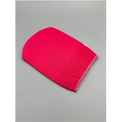 Bath Towel Мочалка-варежка для душа с пилинг-эффектом, уплотненная, малиновый