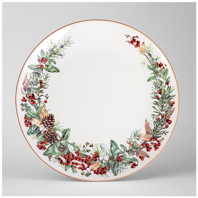 ТАРЕЛКА ОБЕДЕННАЯ LEFARD "МОРОЗКО" 27 СМ (КОР=18ШТ.)