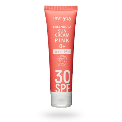 Солнцезащитный крем для лица и тела «Календула 30SPF PINK 0+», 100 мл